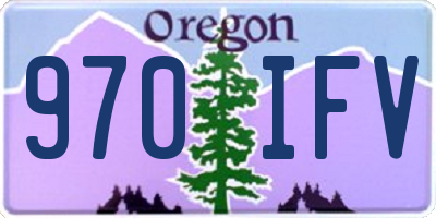 OR license plate 970IFV