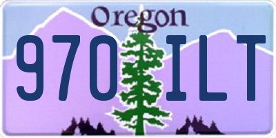 OR license plate 970ILT