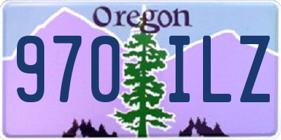 OR license plate 970ILZ