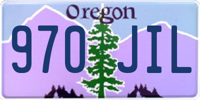 OR license plate 970JIL