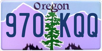 OR license plate 970KQQ