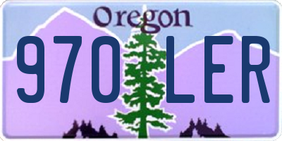 OR license plate 970LER