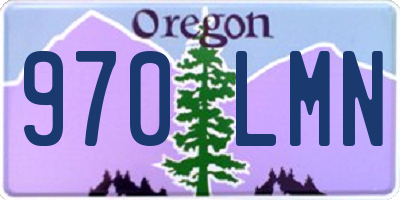 OR license plate 970LMN