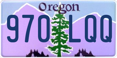 OR license plate 970LQQ