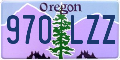 OR license plate 970LZZ
