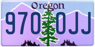 OR license plate 970OJJ