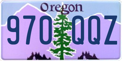 OR license plate 970QQZ