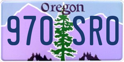 OR license plate 970SRO