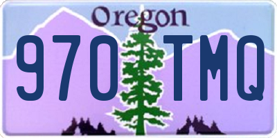 OR license plate 970TMQ