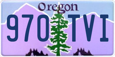 OR license plate 970TVI