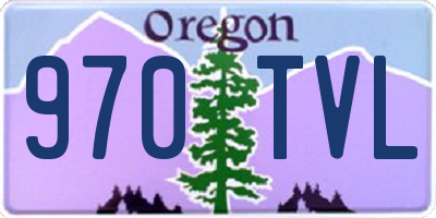 OR license plate 970TVL