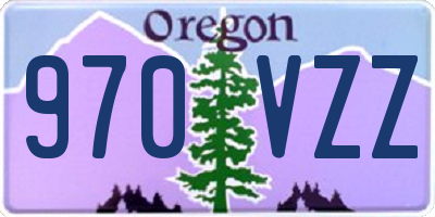 OR license plate 970VZZ