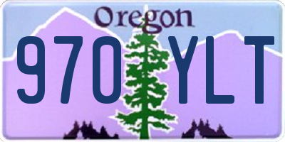 OR license plate 970YLT