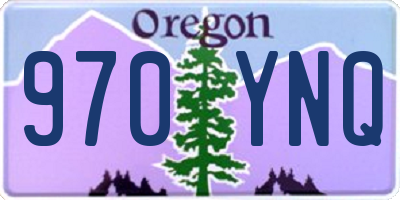 OR license plate 970YNQ