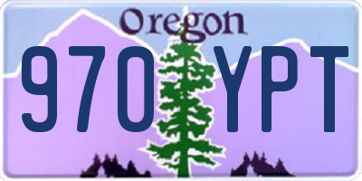 OR license plate 970YPT