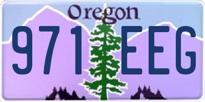 OR license plate 971EEG