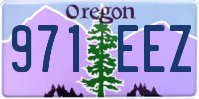 OR license plate 971EEZ