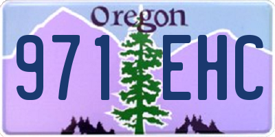 OR license plate 971EHC