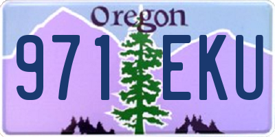 OR license plate 971EKU