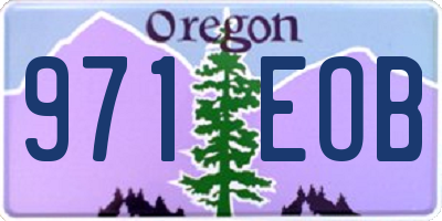 OR license plate 971EOB