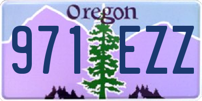 OR license plate 971EZZ