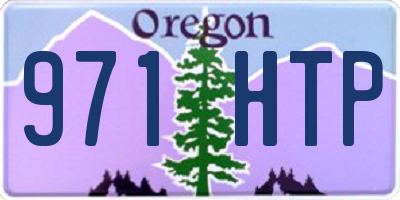 OR license plate 971HTP