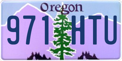 OR license plate 971HTU