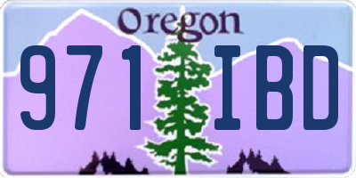 OR license plate 971IBD