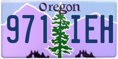 OR license plate 971IEH