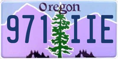 OR license plate 971IIE
