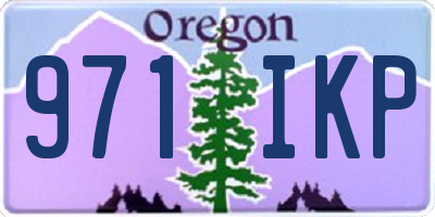 OR license plate 971IKP