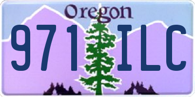 OR license plate 971ILC