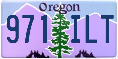OR license plate 971ILT