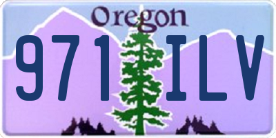 OR license plate 971ILV