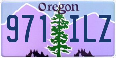 OR license plate 971ILZ