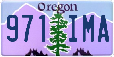 OR license plate 971IMA