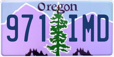 OR license plate 971IMD