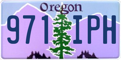 OR license plate 971IPH