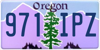 OR license plate 971IPZ