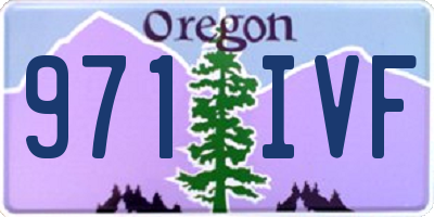 OR license plate 971IVF
