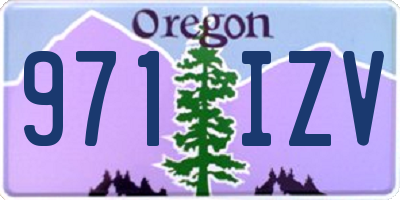 OR license plate 971IZV