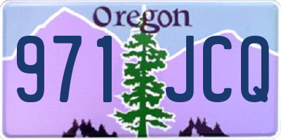 OR license plate 971JCQ