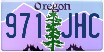 OR license plate 971JHC