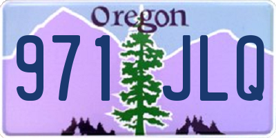 OR license plate 971JLQ