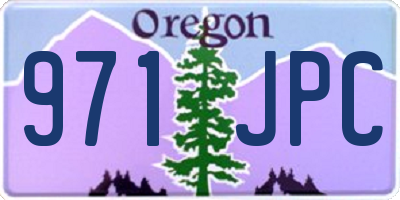 OR license plate 971JPC