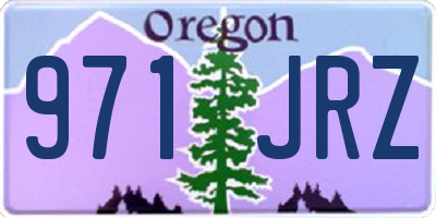 OR license plate 971JRZ