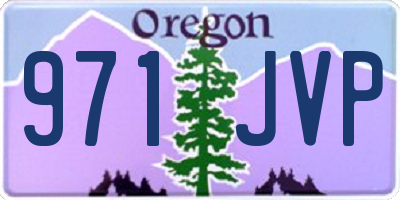 OR license plate 971JVP