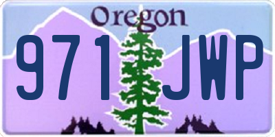 OR license plate 971JWP