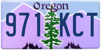 OR license plate 971KCT