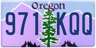 OR license plate 971KQQ